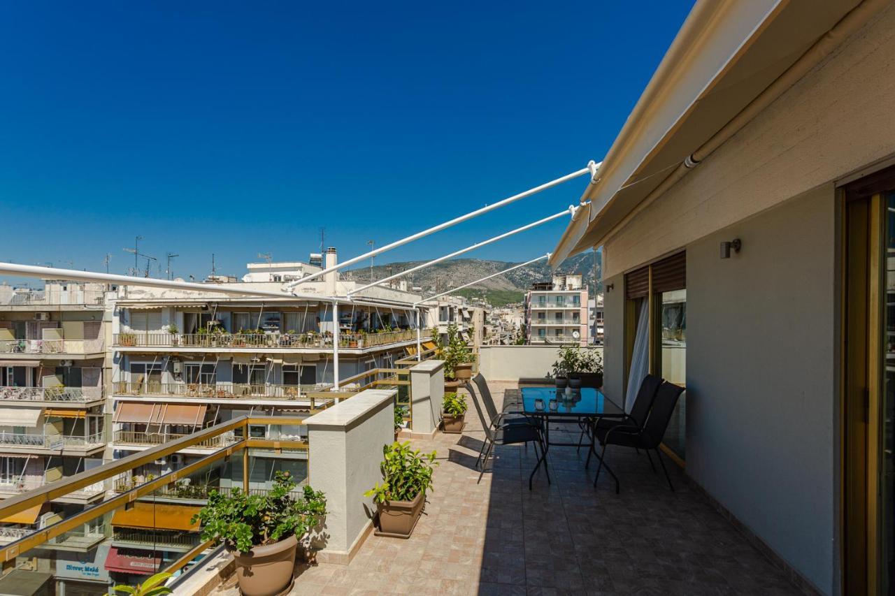 Apartament Cozy Seaside Penthouse With Sea & Mountain View. Wolos Zewnętrze zdjęcie