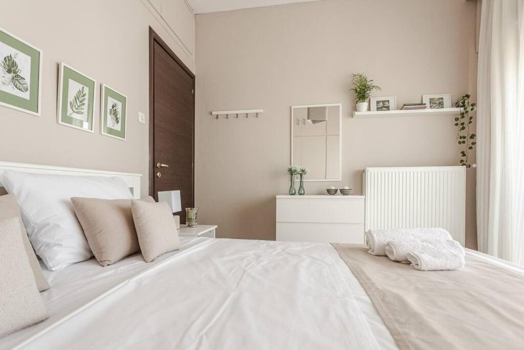 Apartament Cozy Seaside Penthouse With Sea & Mountain View. Wolos Zewnętrze zdjęcie